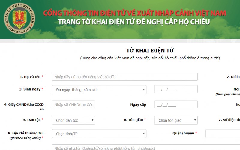 Cách nộp hồ sơ cấp lại hộ chiếu hết hạn online tiết kiệm thời gian, chi phí