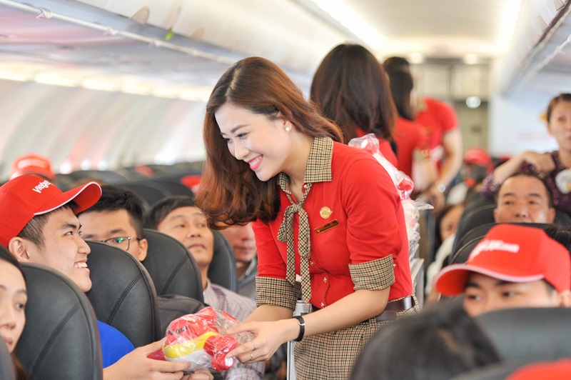 Vietjet hiện tại phát triển mạnh mẽ và cung cấp đến khách hàng dịch vụ chất lượng