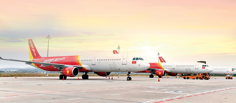 Giá vé hạng thương gia Vietjet đang cạnh tranh nhất trên thị trường hàng không