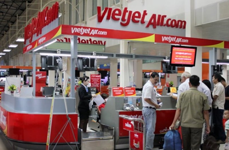 Danh sách địa chỉ phòng vé Vietjet tại Hà Nội