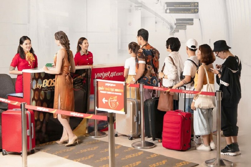 Mua thêm hành lý ký gửi Vietjet tại sân bay