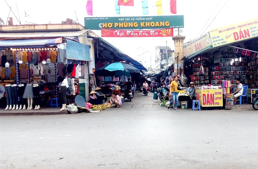 Chợ Phùng Khoang ở quận nào? Chợ đầu mối Phùng Khoang có gì?