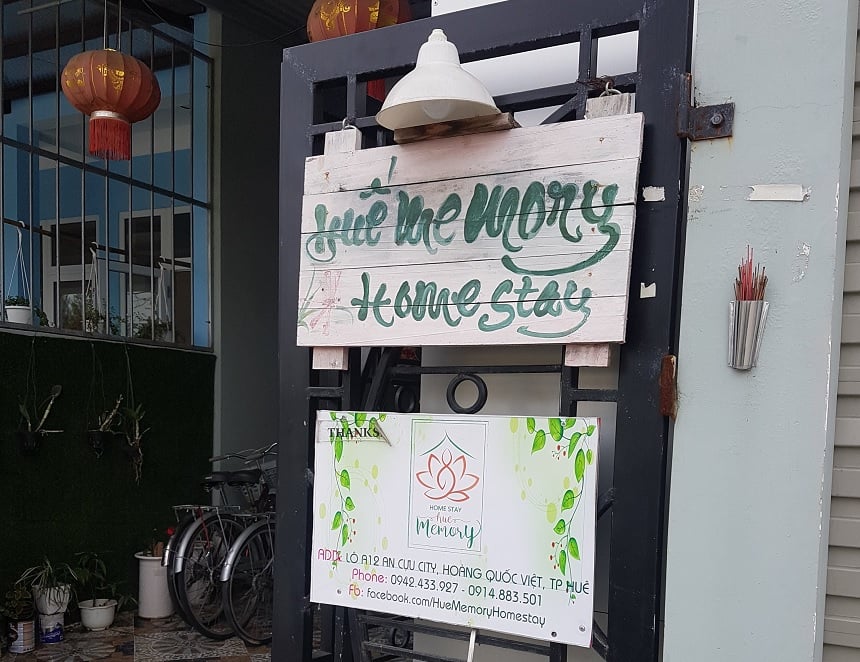 Review Memory homestay Huế giá phòng, địa chỉ, tiện ích.