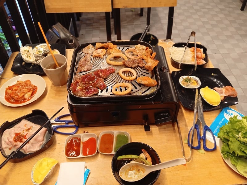 Hanabi BBQ Buffet.