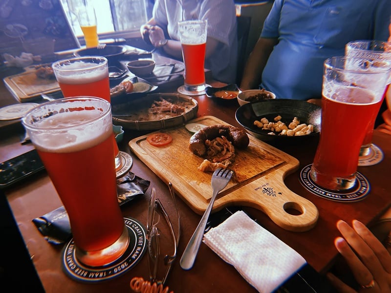 Trạm beer craft.