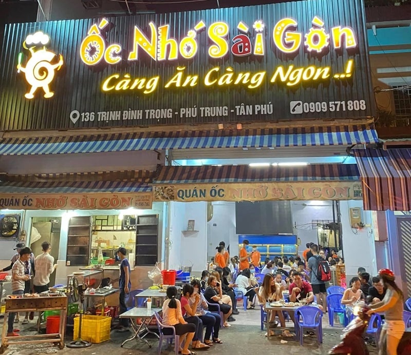 Ốc Nhớ Sài Gòn.