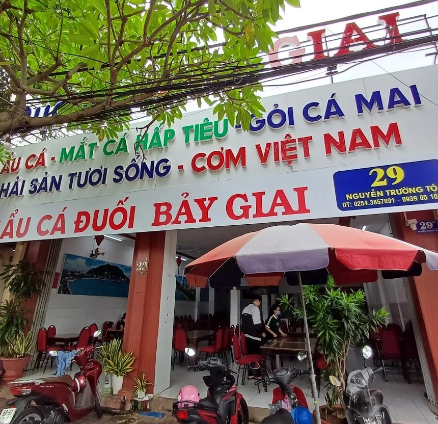 Menu quán Bảy Giai Vũng Tàu, đánh giá quán ăn Bảy Giai.